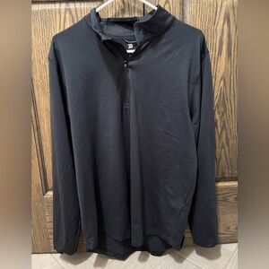 All in Motion Black Quarter-Zip Pullover